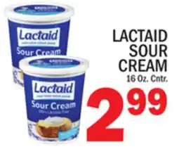 C Town LACTAID SOUR CREAM offer