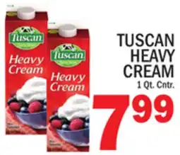 C Town TUSCAN HEAVY CREAM offer