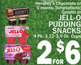 C Town JELL-O PUDDING SNACKS offer