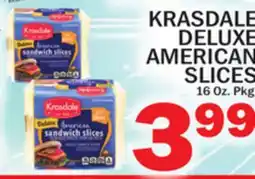 C Town KRASDALE DELUXE AMERICAN SLICES offer