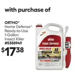 Lowe's Home Defense Ready-to-Use 1-Gallon Insect Killer offer