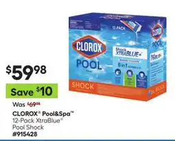 Lowe's Pool&Spa 12-Pack XtraBlue Pool Shock offer
