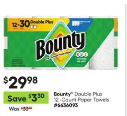 Lowe's Double Plus 12 -Count Paper Towels offer