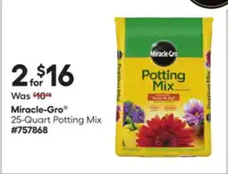 Lowe's 25-Quart Potting Mix offer