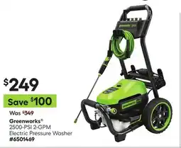 Lowe's 2500-PSI 2-GPM Electric Pressure Washer offer