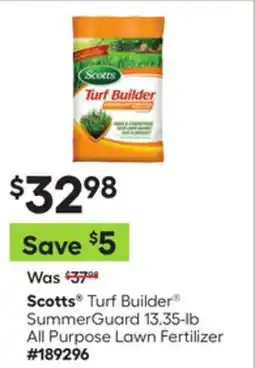 Lowe's Turf Builder SummerGuard 13.35-lb All Purpose Lawn Fertilizer offer