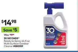 Lowe's Ready-to-Spray 64-fl oz Multi-Surface Outdoor Cleaner offer