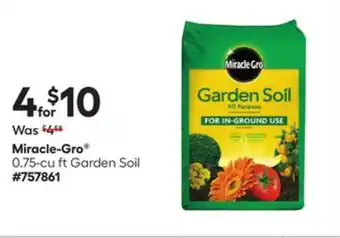 Lowe's 0.75-cu ft Garden Soil offer