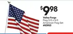 Lowe's Valley Forge Flag 3-ft x 5-ft American Flag Set offer
