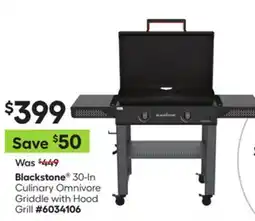 Lowe's 30-In Culinary Omnivore Griddle with Hood Grill offer