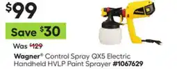 Lowe's Control Spray QX5 Electric Handheld HVLP Paint Sprayer offer