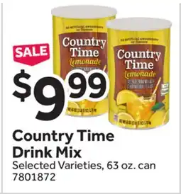 Stop&Shop Country Time Drink Mix offer