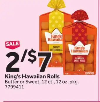 Stop&Shop King's Hawaiian Rolls offer