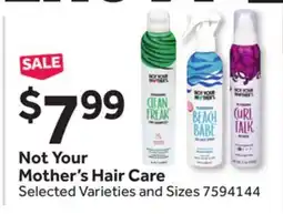 Stop&Shop Not Your Mother's Hair Care offer