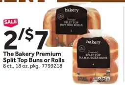 Stop&Shop The Bakery Premium Split Top Buns or Rolls offer