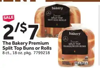 Stop&Shop The Bakery Premium Split Top Buns or Rolls offer