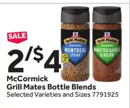 Stop&Shop McCormick Grill Mates Bottle Blends offer