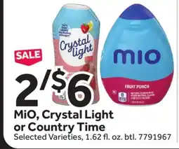 Stop&Shop MiO, Crystal Light or Country Time offer