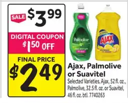 Stop&Shop Ajax, Palmolive or Suavitel offer