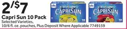 Stop&Shop Capri Sun offer