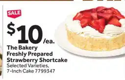 Stop&Shop The Bakery Freshly Prepared Strawberry Shortcake offer
