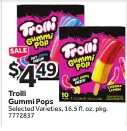 Stop&Shop Trolli Gummi Pops offer