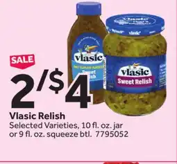 Stop&Shop Vlasic Relish offer