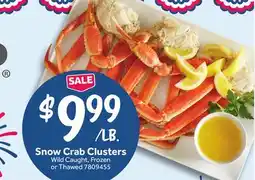 Stop&Shop Snow Crab Clusters offer