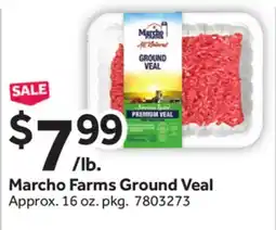 Stop&Shop Marcho Farms Ground Veal offer