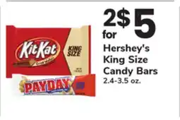ACME Hershey's King Size Candy Bars offer