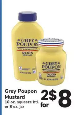 ACME Grey Poupon Mustard offer