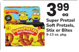 ACME Super Pretzel Soft Pretzels, Stix or Bites offer