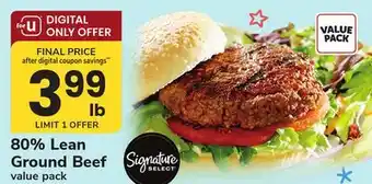 ACME 80% Lean Ground Beef offer