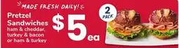 ACME Pretzel Sandwiches offer
