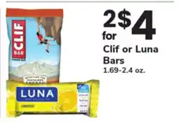ACME Clif or Luna Bars offer