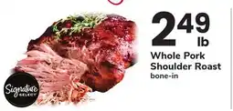 ACME Whole Pork Shoulder Roast offer