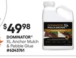 Lowe's XL Anchor Mulch & Pebble Glue offer
