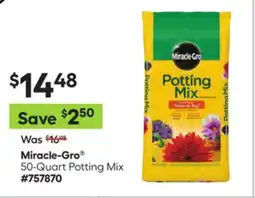 Lowe's 50-Quart Potting Mix offer