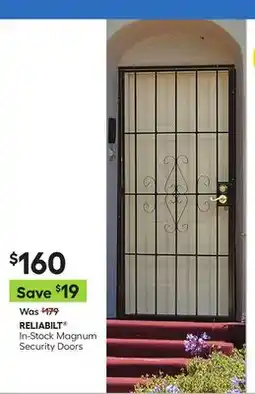 Lowe's In-Stock Magnum Security Doors offer