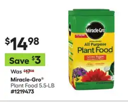 Lowe's Plant Food 5.5-LB offer