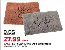 Runnings DGS 35 x 26 Dirty Dog Doormats offer