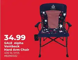 Runnings Black Sierra Alpha Ventback Hard Arm Chair offer