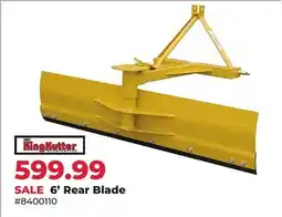 Runnings King Kutter 6' Rear Blade offer