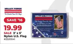 Runnings Valley Forge 3' x 5' Nylon U.S. Flag offer