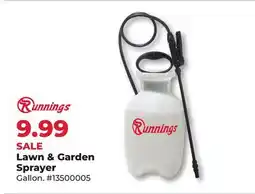 Runnings Runnings Lawn & Garden Sprayer offer