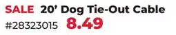 Runnings Main St. Pet 20' Dog Tie-Out Cable offer