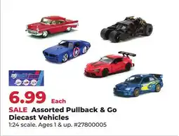 Runnings Assorted Pullback & Go Diecast Vehicles offer