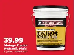 Runnings Harvest King Vintage Tractor Hydraulic Fluid offer
