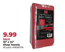 Runnings 13 x 14 Shop Towels offer