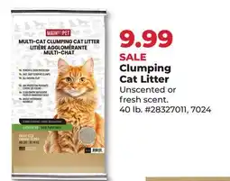 Runnings MAIN ST PET Clumping Cat Litter offer